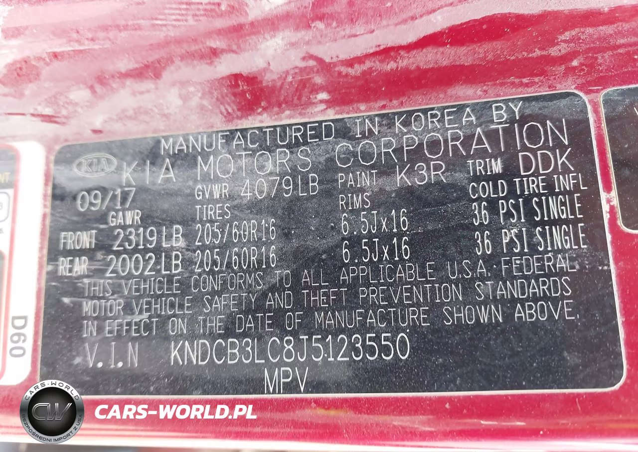 2018 Kia Niro Fe VIN:KNDCB3LC8J5123550 - 9