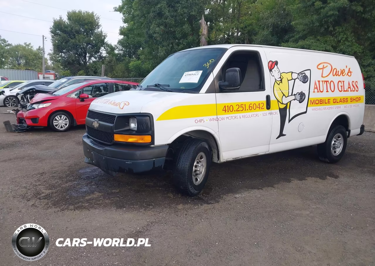 2016 Chevrolet Express 2500 Work Van VIN:1GCWGAFF1G1178656 - 2