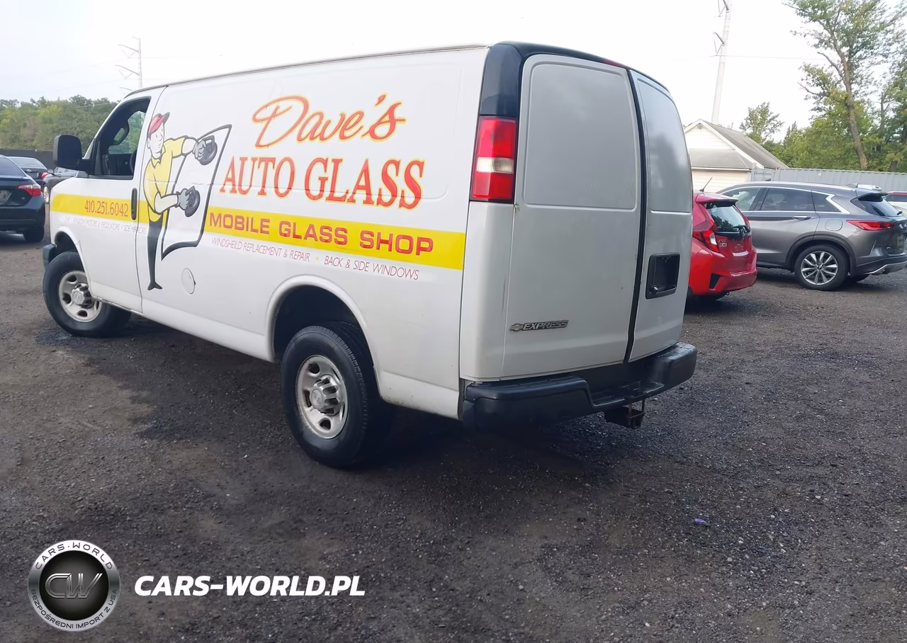 2016 Chevrolet Express 2500 Work Van VIN:1GCWGAFF1G1178656 - 3