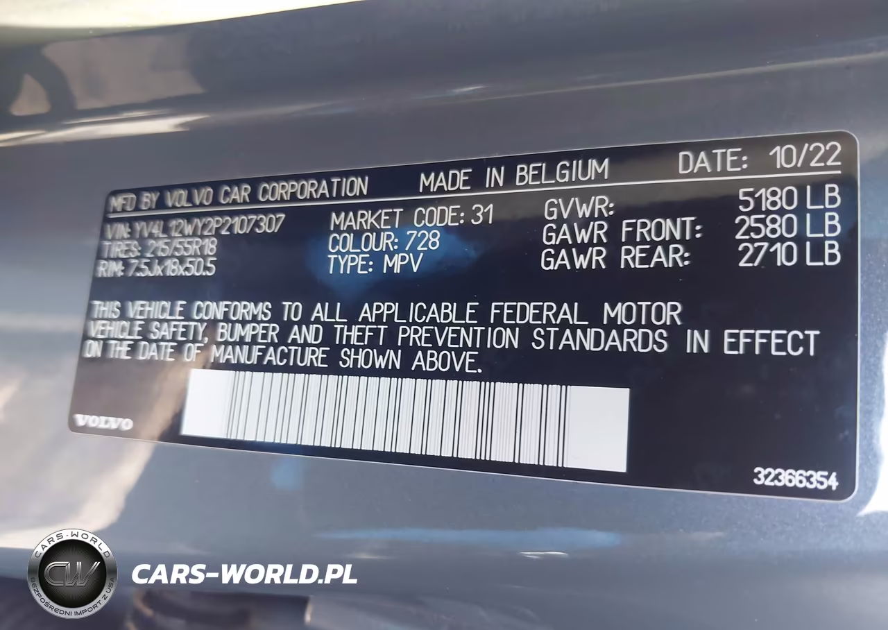 2023 Volvo V60 Cross Country B5 Plus VIN:YV4L12WY2P2107307 - 9