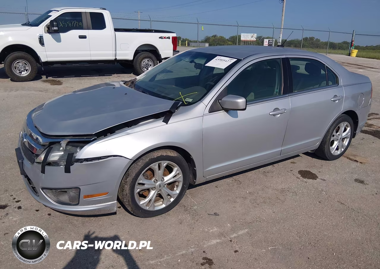 2012 Ford Fusion Se VIN:3FAHP0HA4CR201292 - 2
