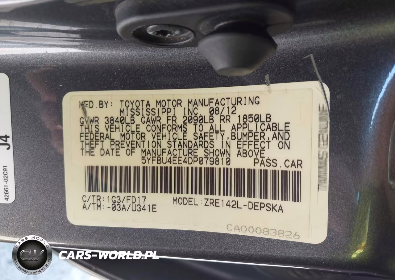2013 Toyota Corolla S VIN:5YFBU4EE4DP079810 - 9