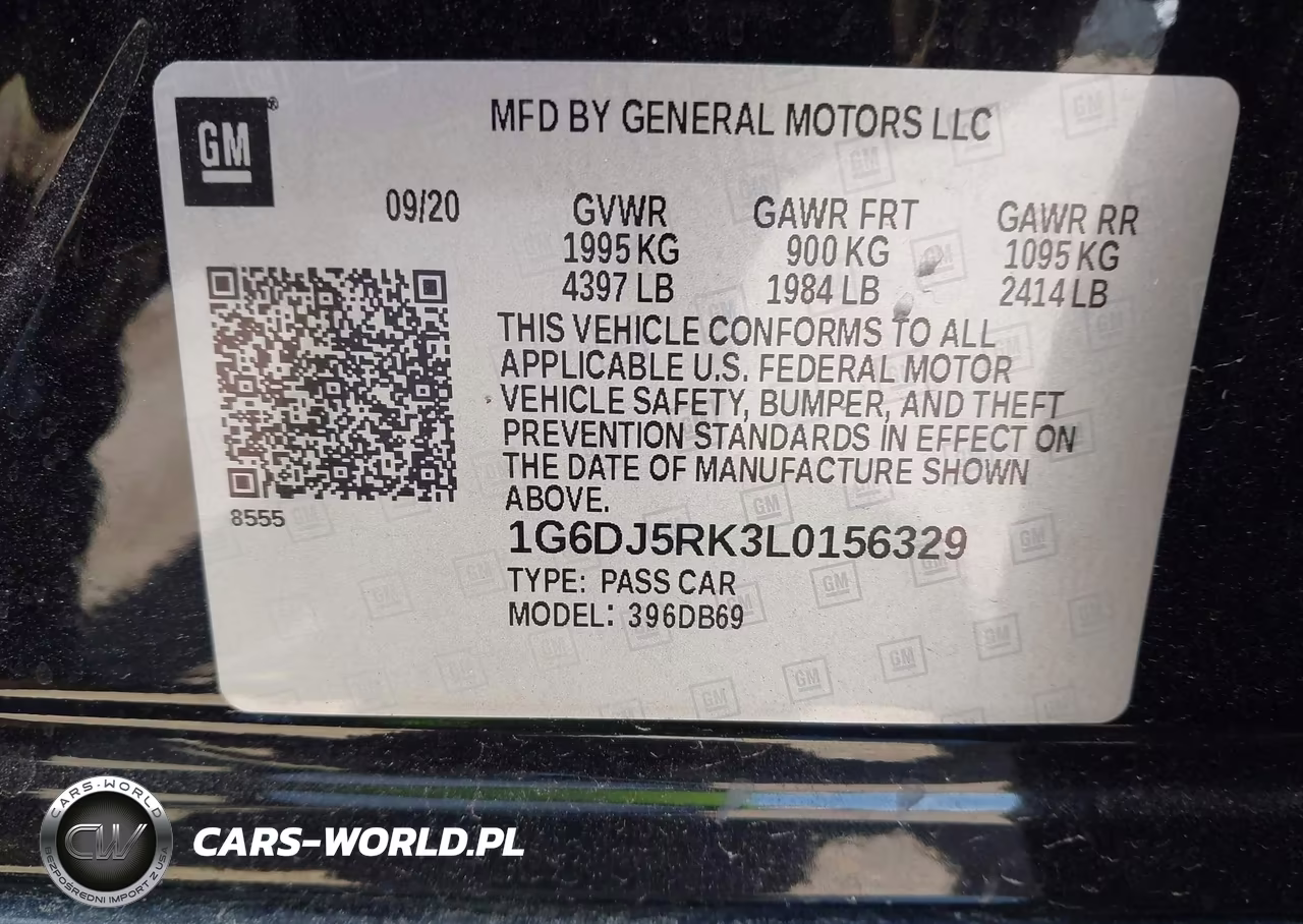 2020 Cadillac Ct4 Luxury VIN:1G6DJ5RK3L0156329 - 9