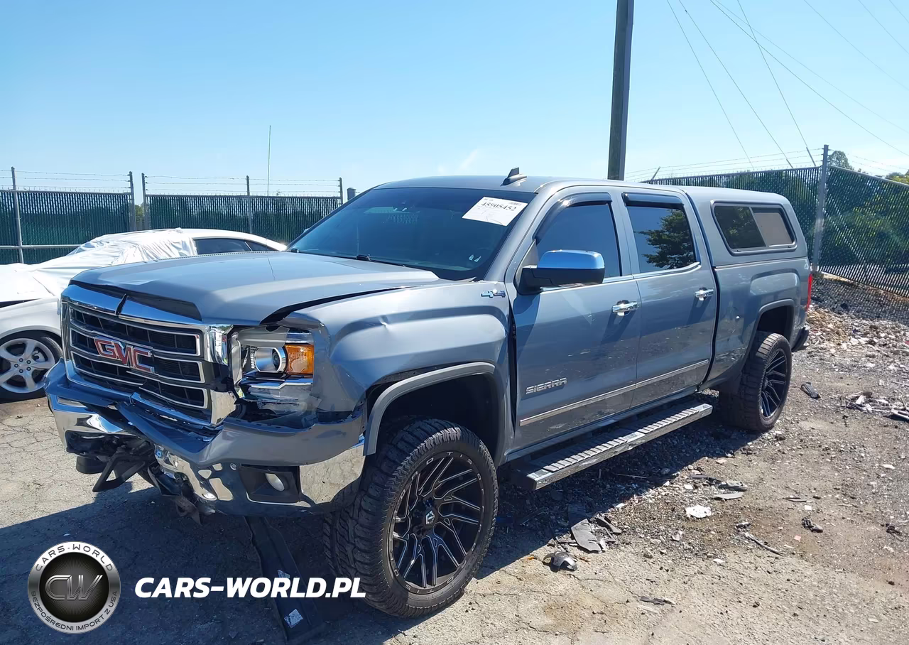 2015 GMC Sierra 1500 Slt VIN:3GTU2VEC4FG342924 - 2