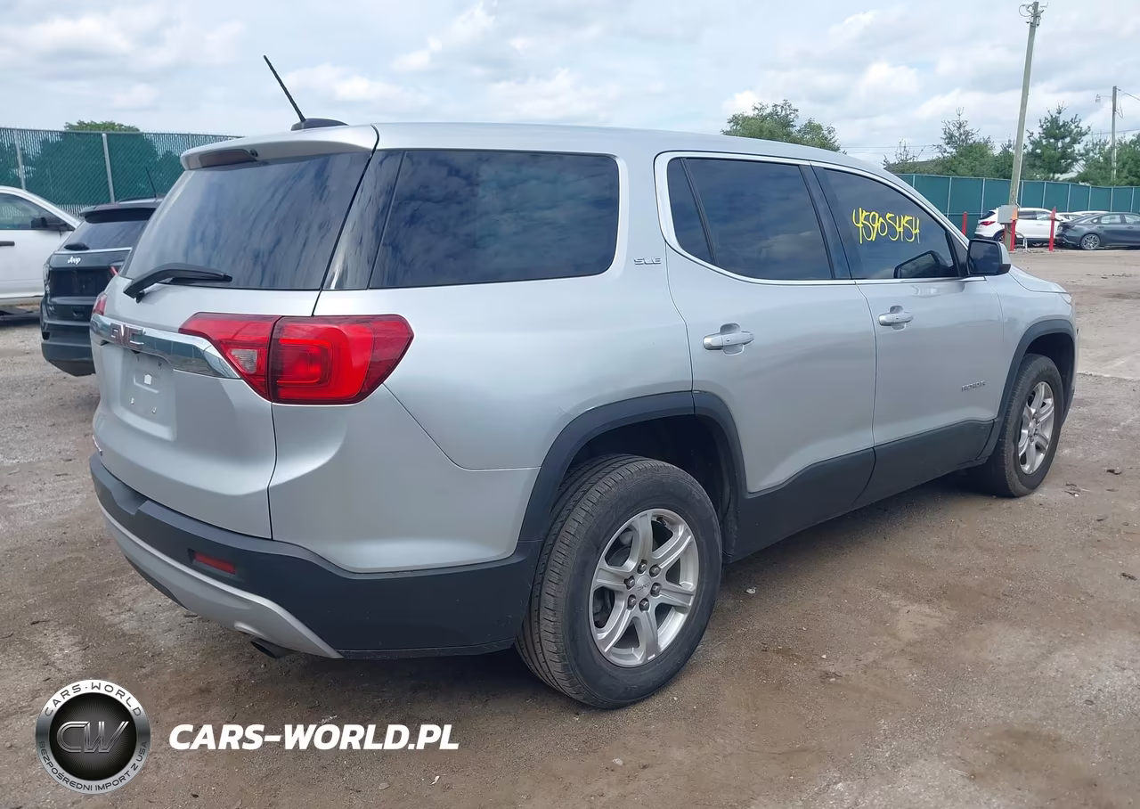 2017 GMC Acadia Sle-1 VIN:1GKKNKLA8HZ301427 - 4