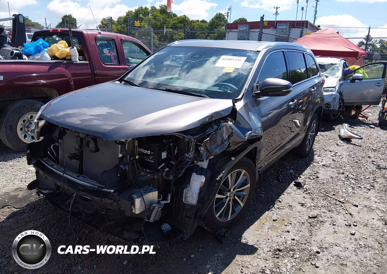2019 Toyota Highlander Xle VIN:5TDJZRFHXKS588288 - 6