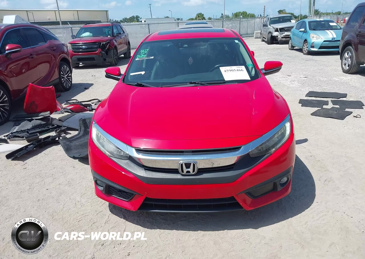2017 Honda Civic Touring VIN:2HGFC1F92HH645058 - 13