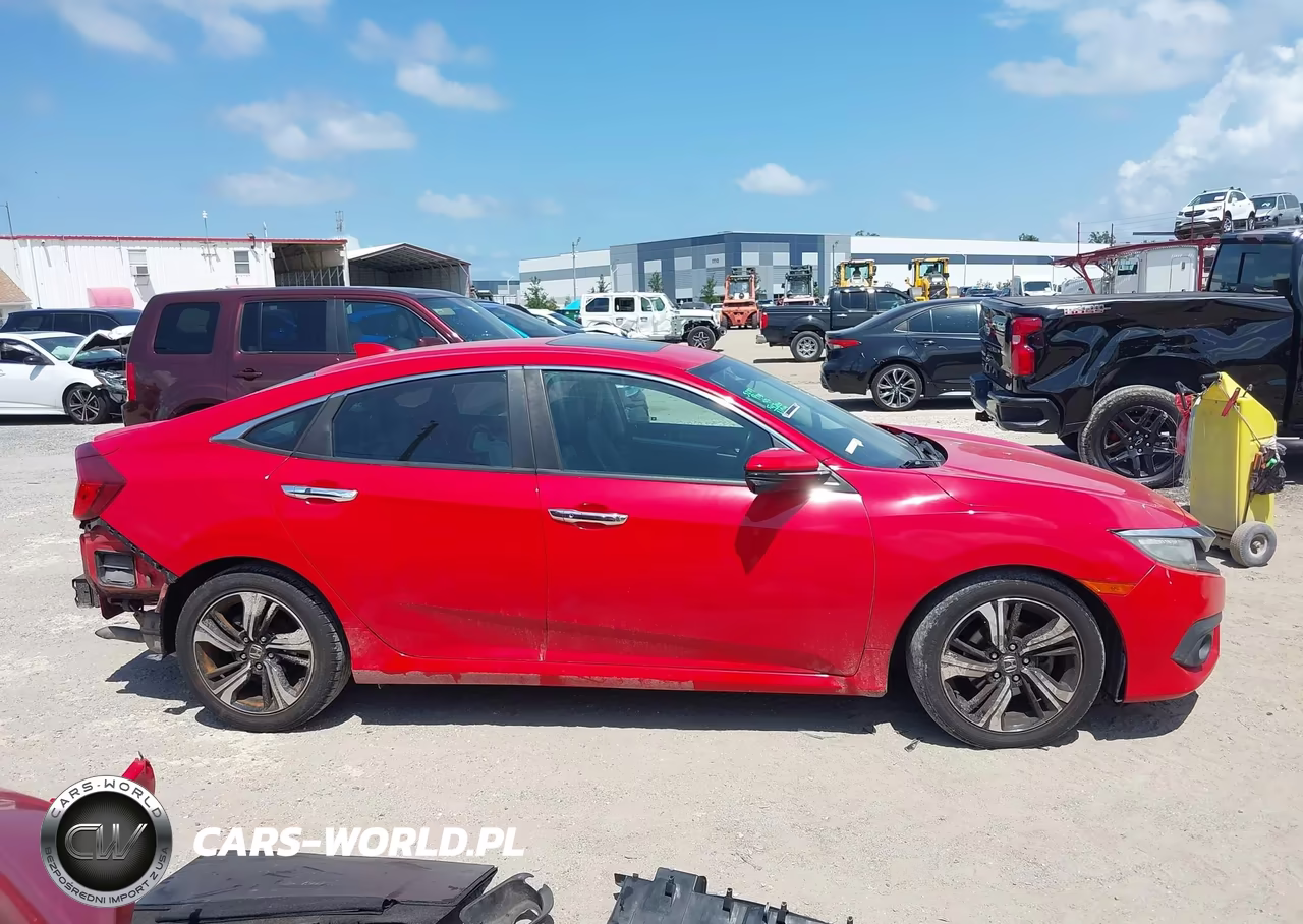 2017 Honda Civic Touring VIN:2HGFC1F92HH645058 - 14