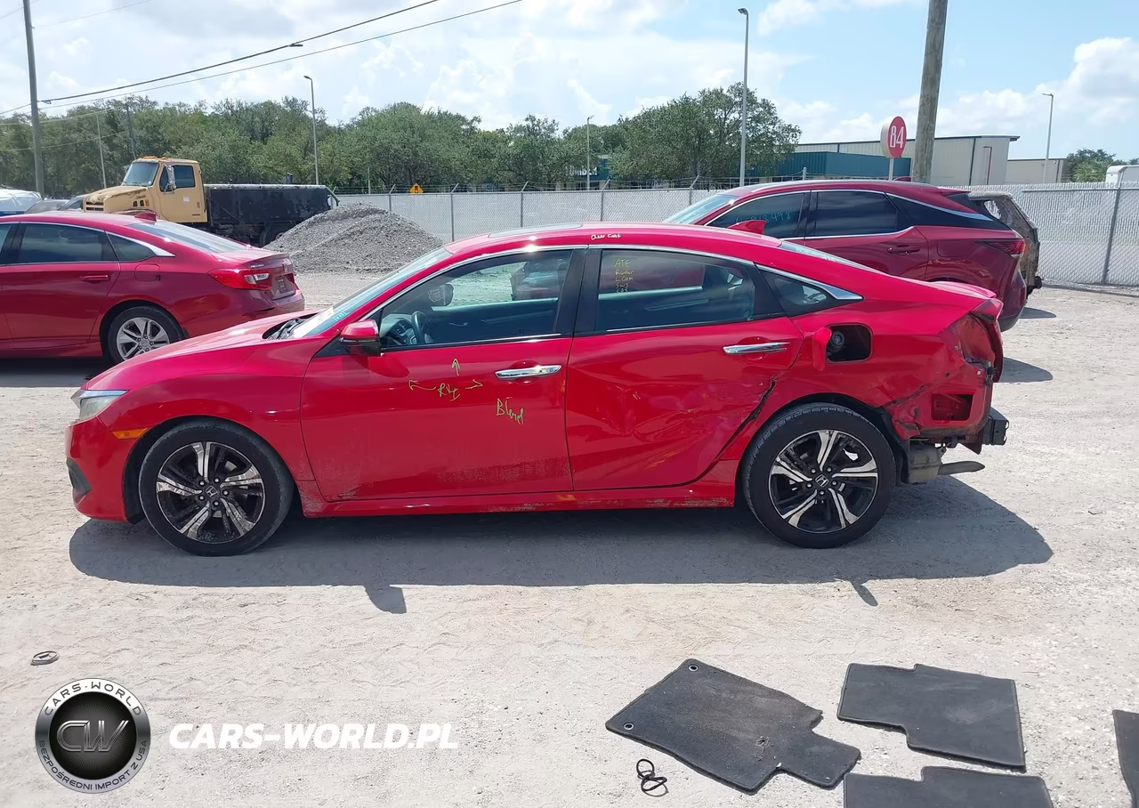 2017 Honda Civic Touring VIN:2HGFC1F92HH645058 - 15
