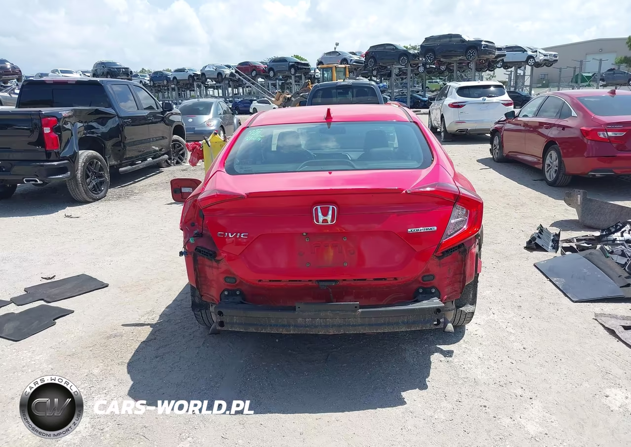 2017 Honda Civic Touring VIN:2HGFC1F92HH645058 - 17