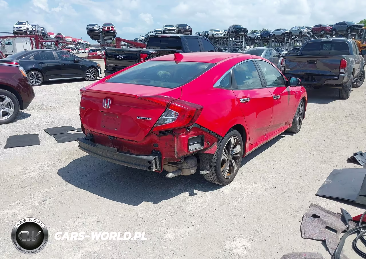 2017 Honda Civic Touring VIN:2HGFC1F92HH645058 - 4
