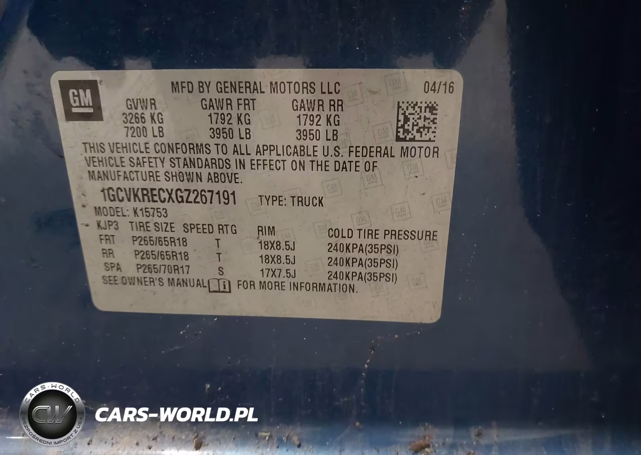 2016 Chevrolet Silverado 1500 Lt VIN:1GCVKRECXGZ267191 - 9
