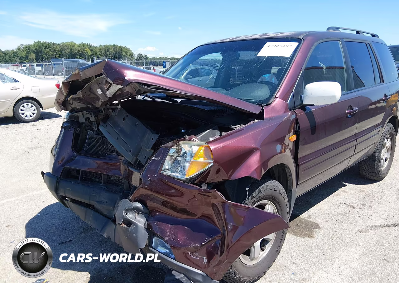 2008 Honda Pilot Ex-L VIN:5FNYF185X8B056998 - 6