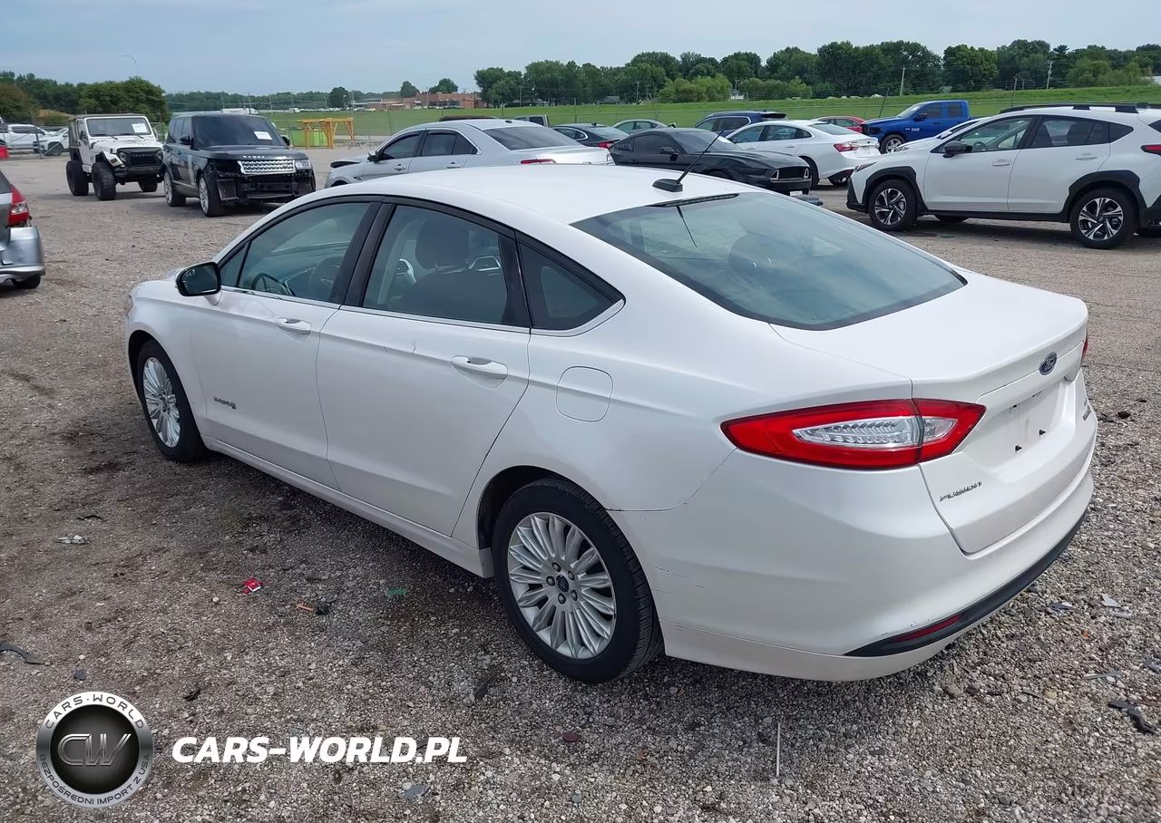 2014 Ford Fusion Hybrid Se VIN:3FA6P0LU0ER312837 - 3