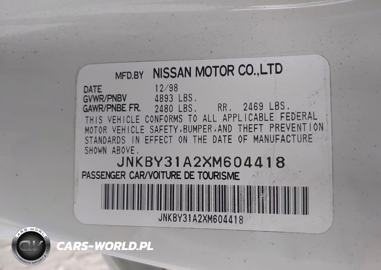 1999 Infiniti Q45 Touring VIN:JNKBY31A2XM604418 - 9