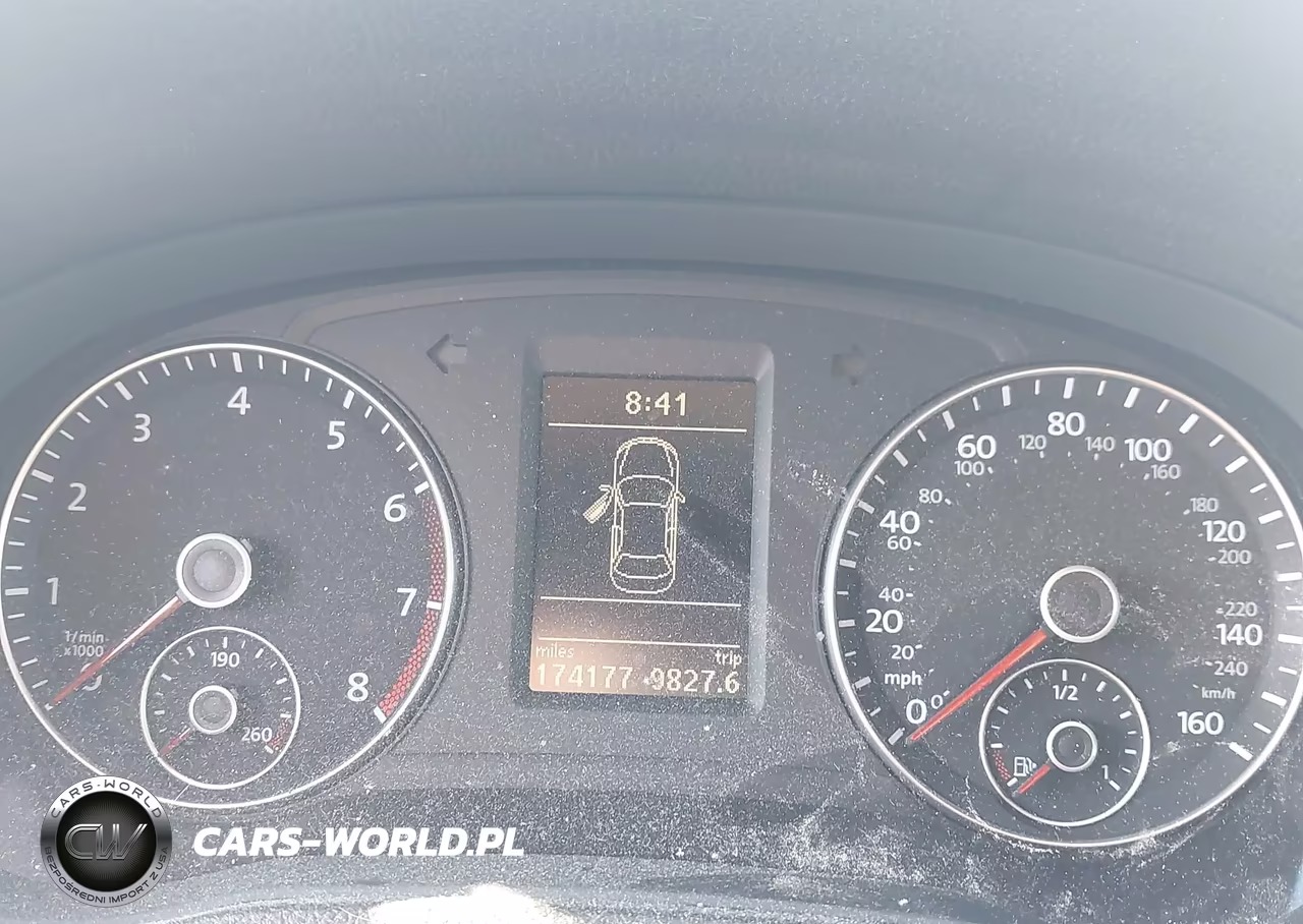 2012 Volkswagen Passat 2.5L Se VIN:1VWBP7A39CC103651 - 7