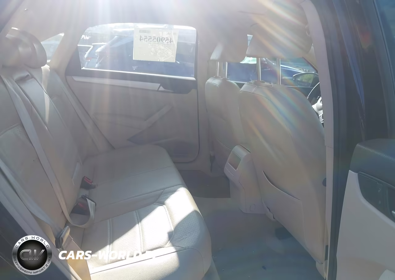 2012 Volkswagen Passat 2.5L Se VIN:1VWBP7A39CC103651 - 8