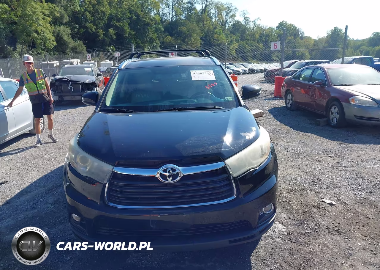 2015 Toyota Highlander Xle V6 VIN:5TDJKRFH0FS185642 - 12