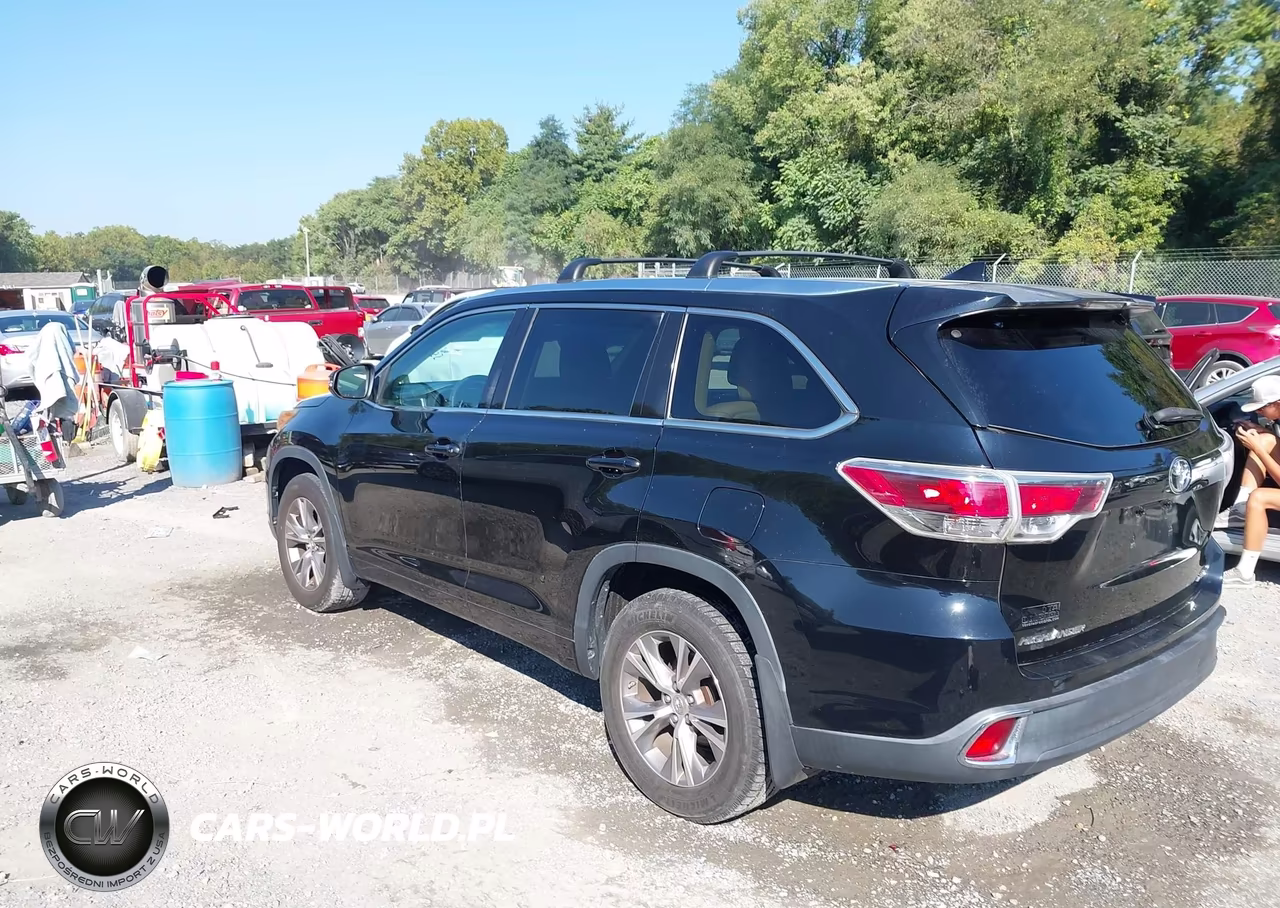 2015 Toyota Highlander Xle V6 VIN:5TDJKRFH0FS185642 - 3