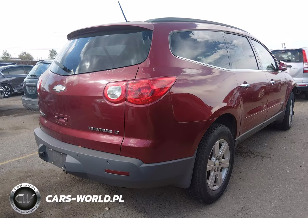 2009 Chevrolet Traverse Lt VIN:1GNEV23D29S168314 - 4