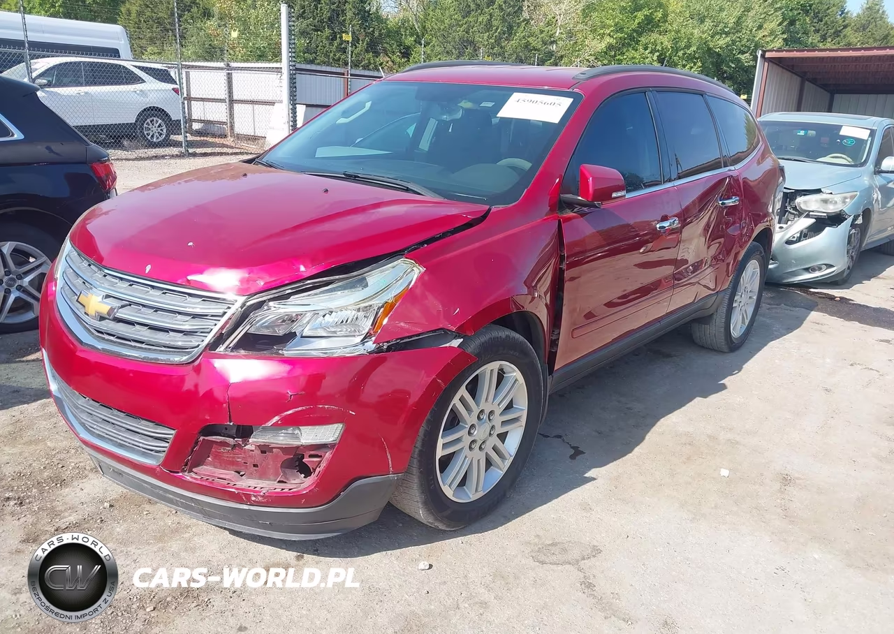 2014 Chevrolet Traverse Lt VIN:1GNKRGKD6EJ162179 - 2