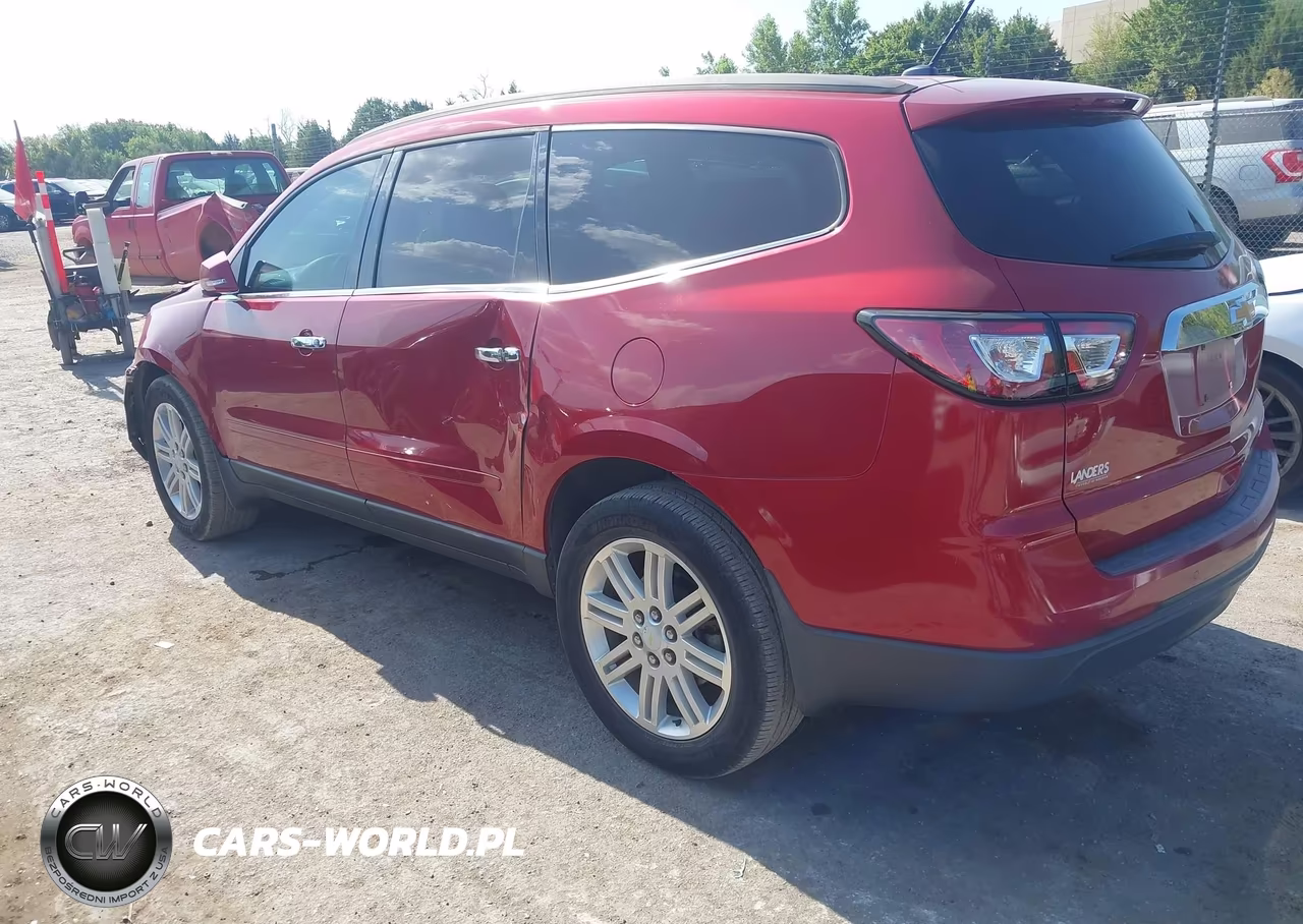 2014 Chevrolet Traverse Lt VIN:1GNKRGKD6EJ162179 - 3