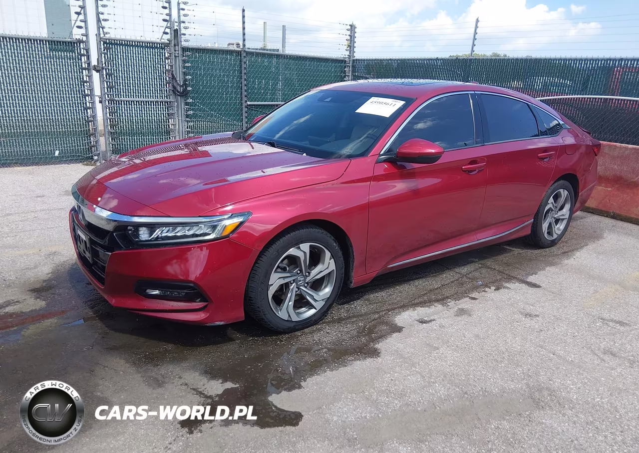 2018 Honda Accord Ex-L VIN:1HGCV1F51JA027177 - 2