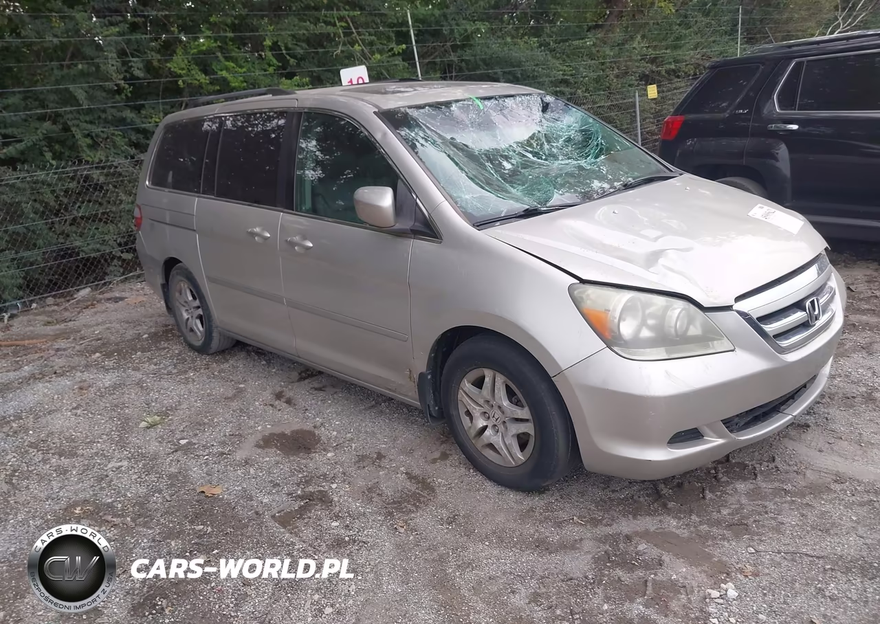 2006 Honda Odyssey Ex-L VIN:5FNRL387X6B073839 - 1