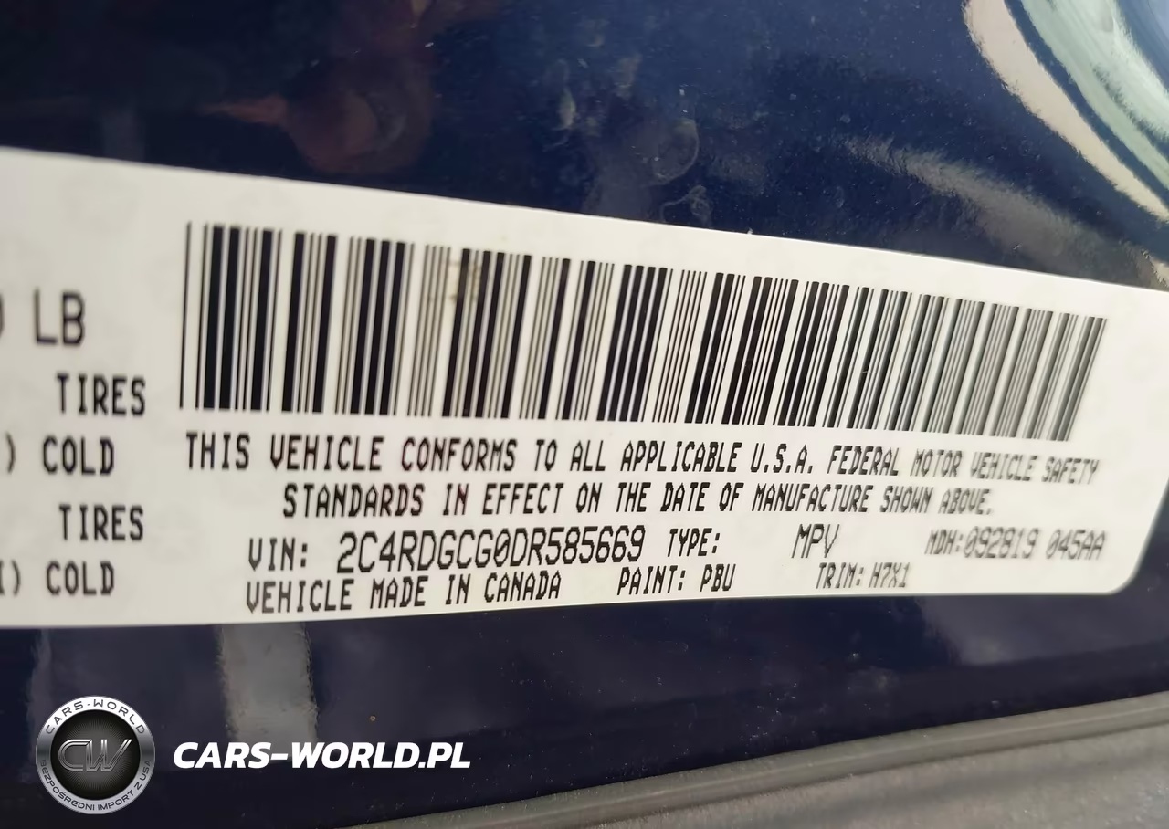 2013 Dodge Grand Caravan Sxt VIN:2C4RDGCG0DR585669 - 9