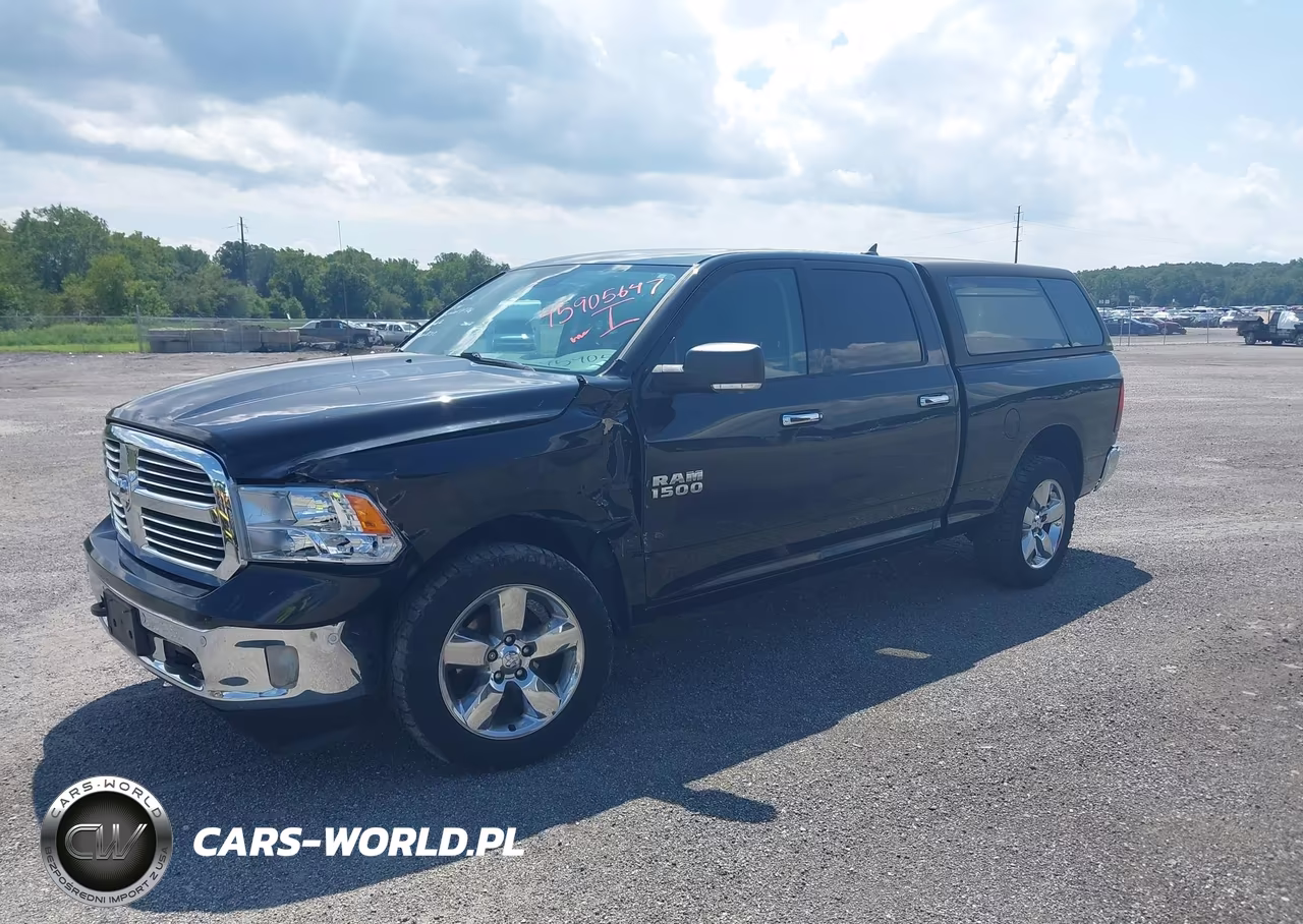 2017 Ram 1500 Big Horn 4X4 6'4 Box VIN:1C6RR7TT9HS653946 - 2