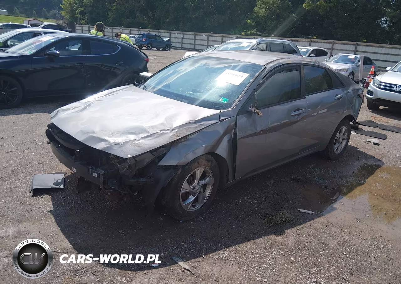 2021 Hyundai Elantra Se VIN:KMHLL4AG6MU151507 - 2