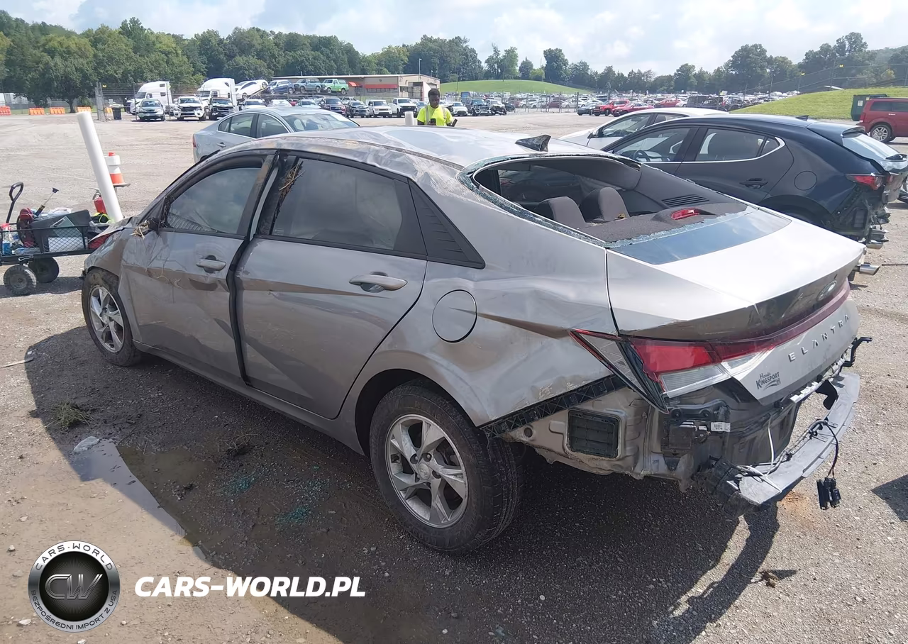2021 Hyundai Elantra Se VIN:KMHLL4AG6MU151507 - 3