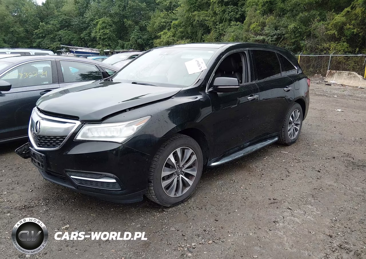 2016 Acura Mdx Technology Acurawatch Plus Packages-Technology Package VIN:5FRYD4H44GB050254 - 2