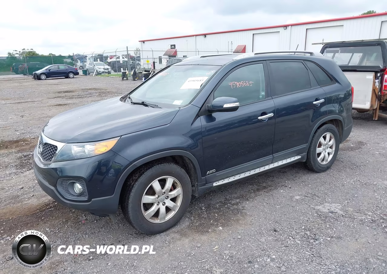2012 Kia Sorento Lx VIN:5XYKTDA6XCG278252 - 2