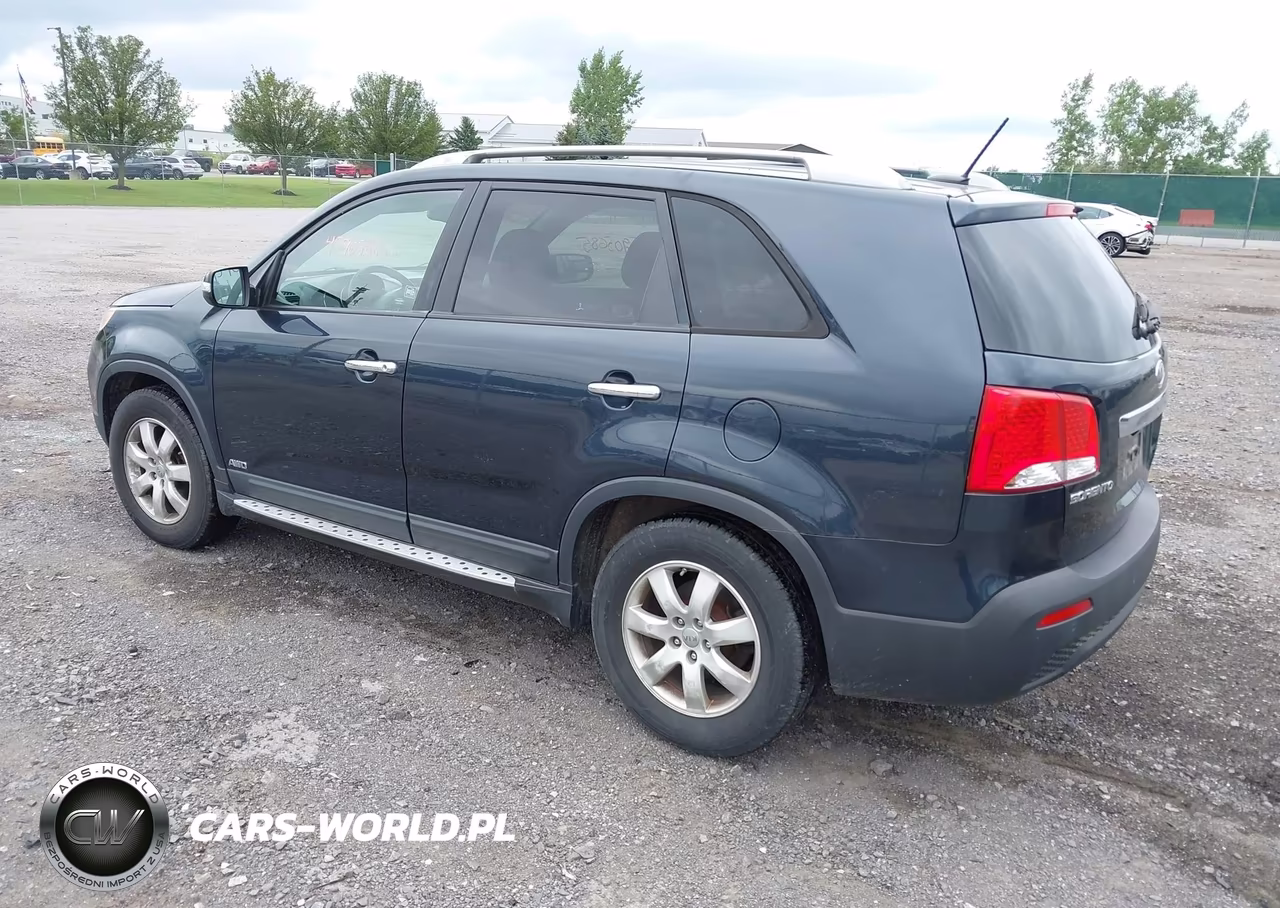 2012 Kia Sorento Lx VIN:5XYKTDA6XCG278252 - 3