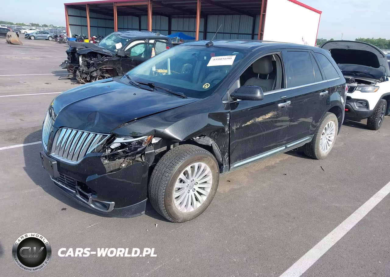 2013 Lincoln Mkx VIN:2LMDJ8JK3DBL09902 - 2