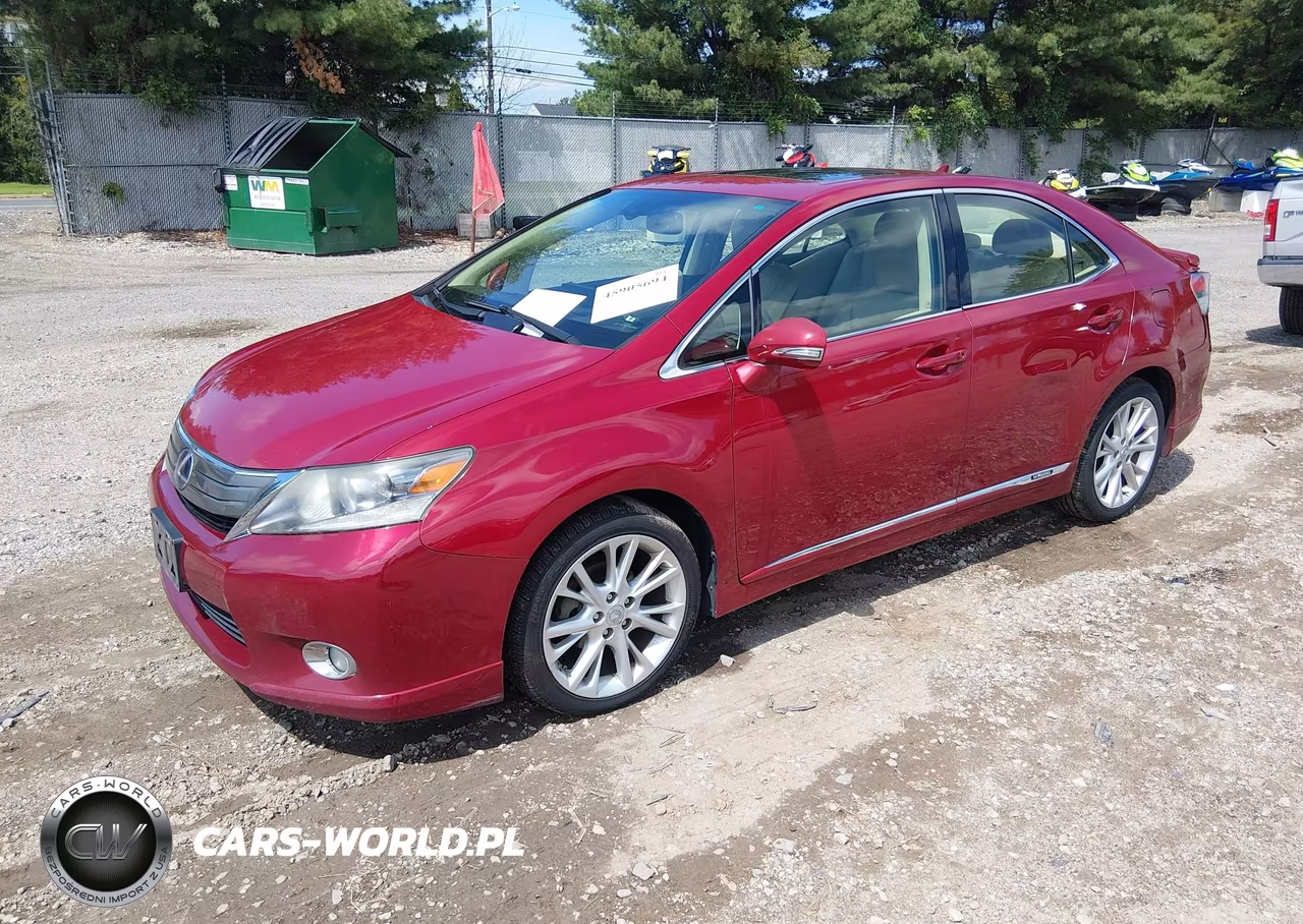 2010 Lexus Hs 250H Premium VIN:JTHBB1BA2A2017420 - 2