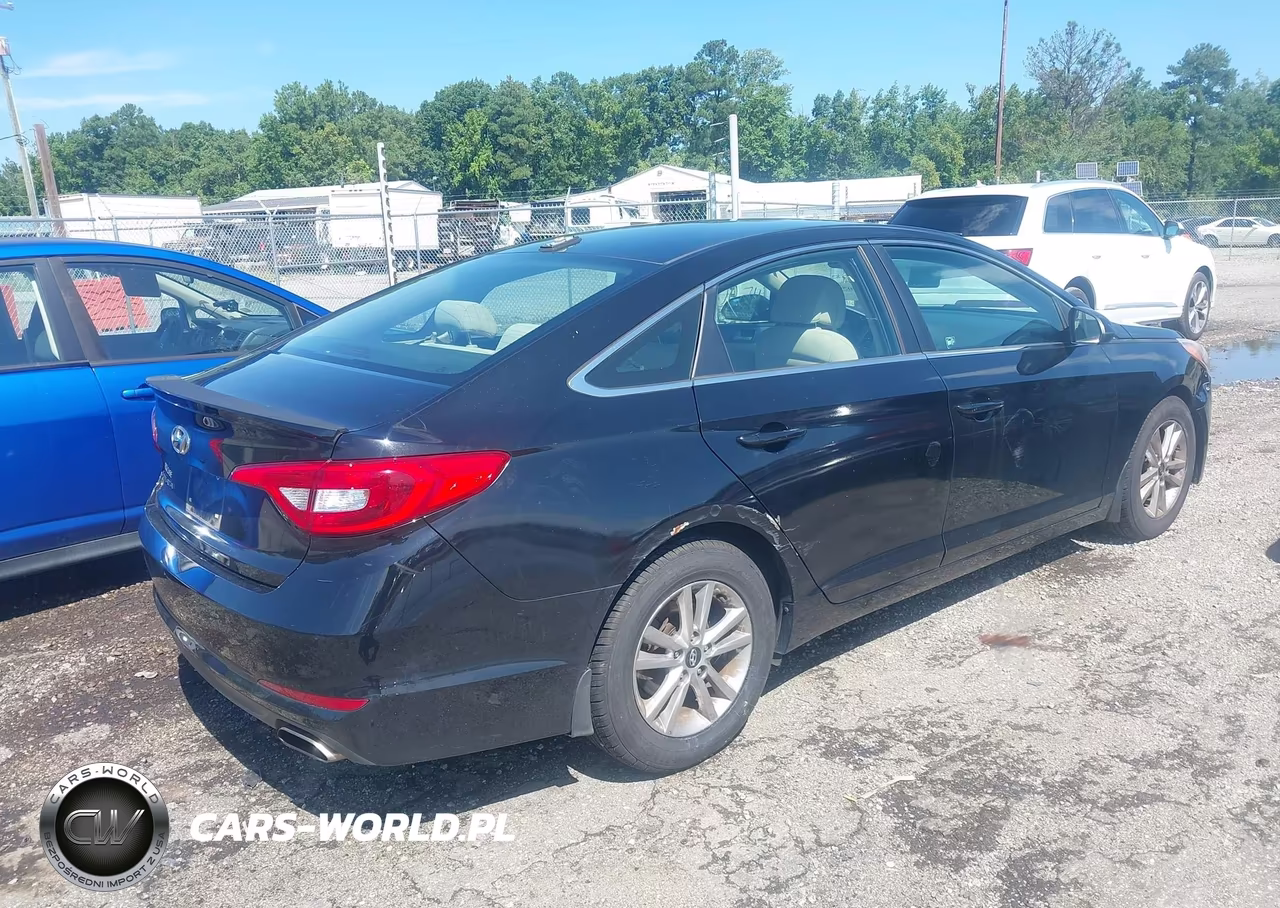 2016 Hyundai Sonata Se VIN:5NPE24AF4GH346527 - 4