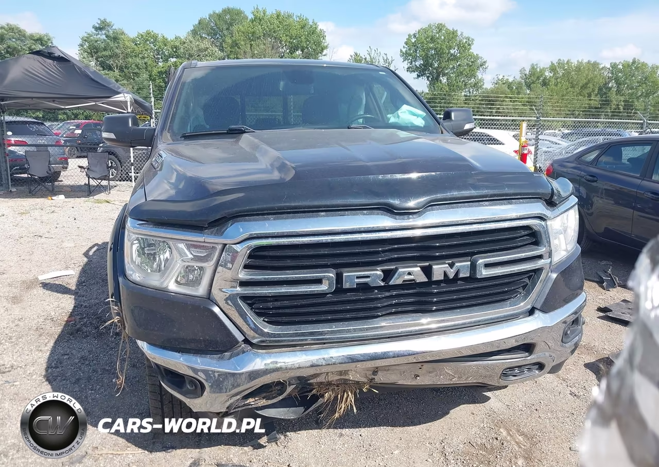 2019 Ram 1500 Big Horn-Lone Star 4X4 6'4 Box VIN:1C6SRFBT6KN668262 - 6