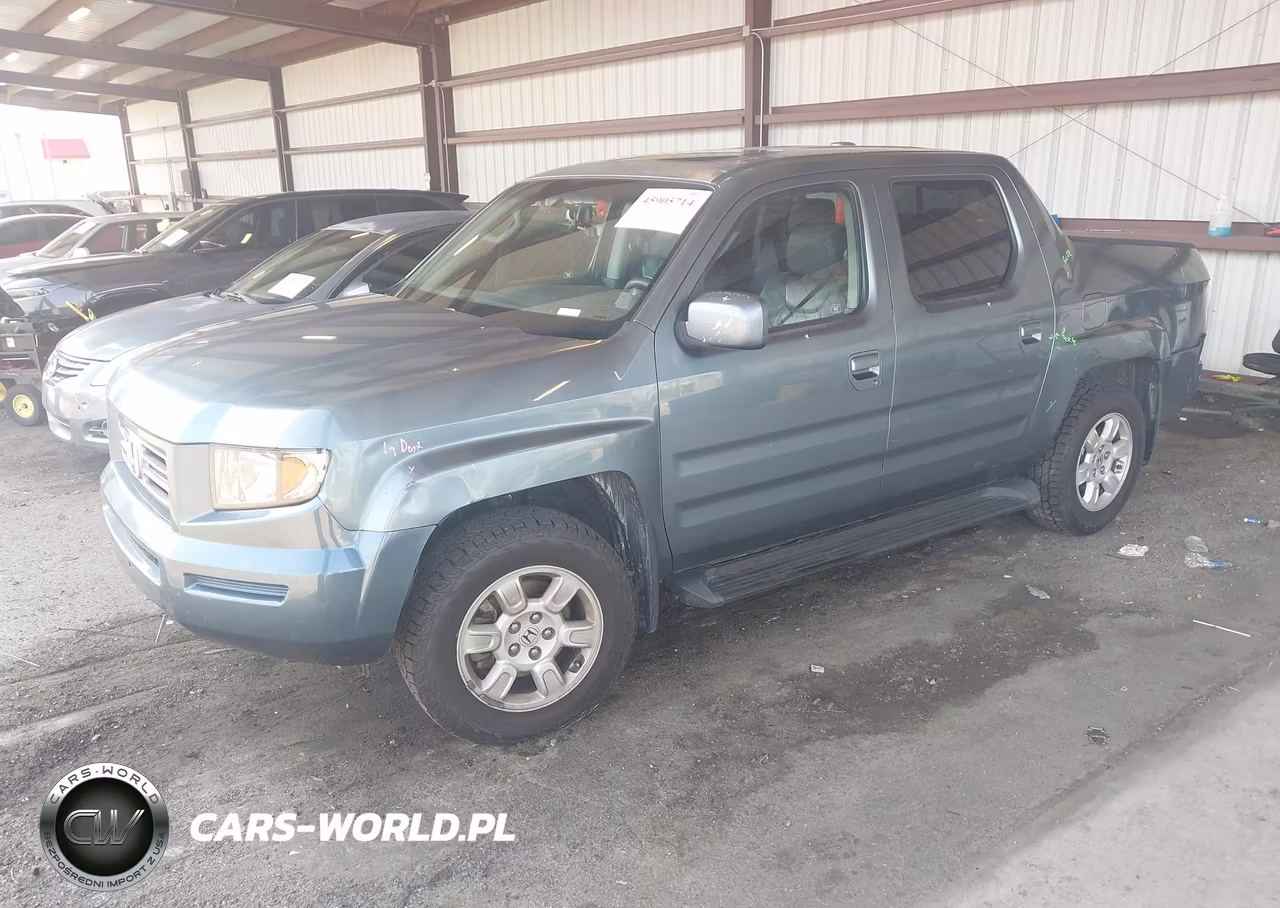 2007 Honda Ridgeline Rtl VIN:2HJYK16567H524826 - 2