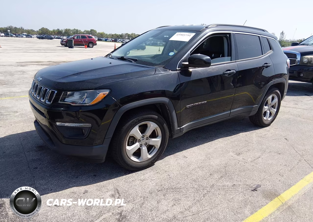 2018 Jeep Compass Latitude Fwd VIN:3C4NJCBB6JT466281 - 2