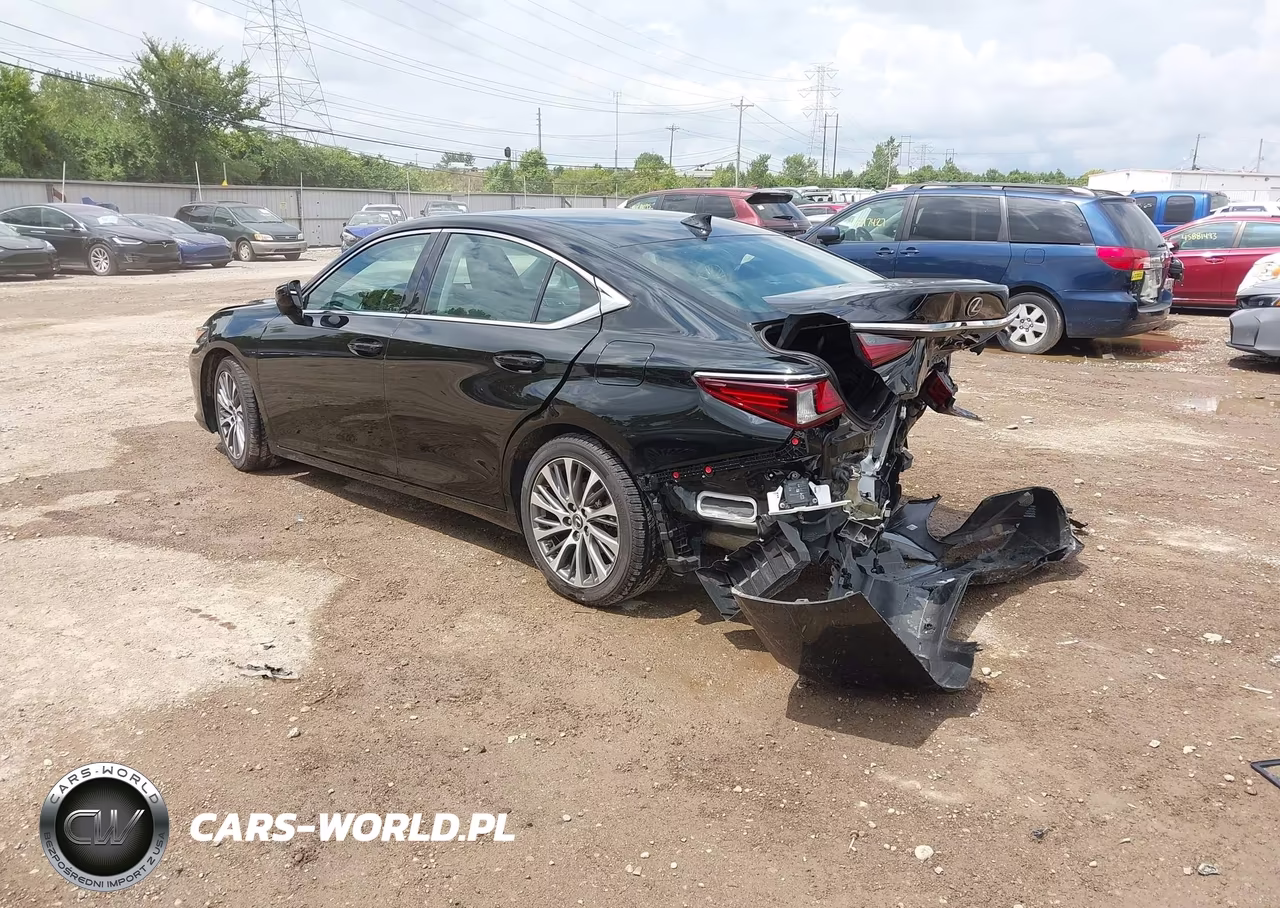 2019 Lexus Es 350 VIN:58ABZ1B13KU018423 - 3
