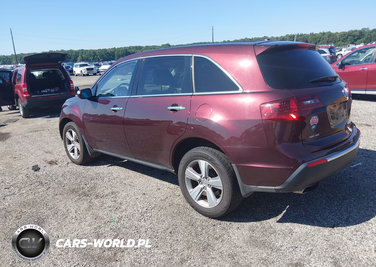 2013 Acura Mdx Technology Package VIN:2HNYD2H30DH504125 - 3