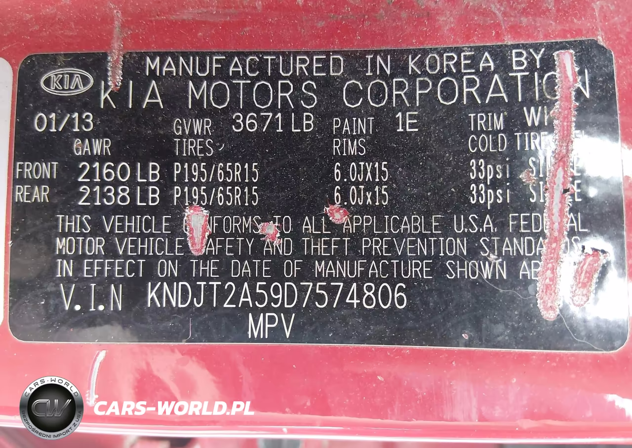 2013 Kia Soul VIN:KNDJT2A59D7574806 - 9
