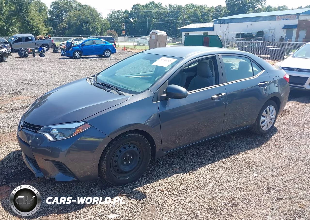 2014 Toyota Corolla Le VIN:2T1BURHEXEC125523 - 2