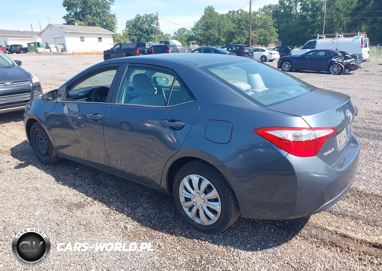 2014 Toyota Corolla Le VIN:2T1BURHEXEC125523 - 3