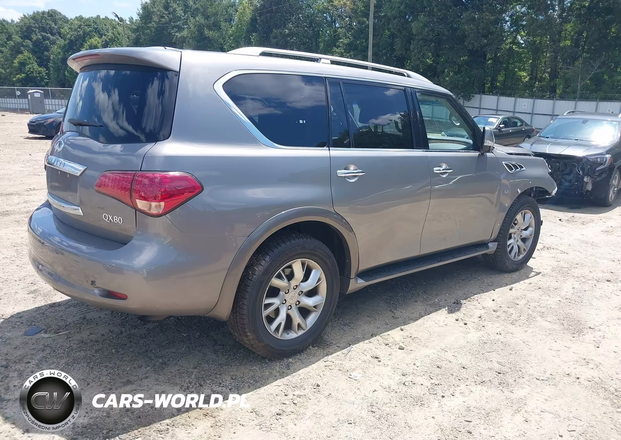 2014 Infiniti Qx80 VIN:JN8AZ2NF8E9555885 - 4