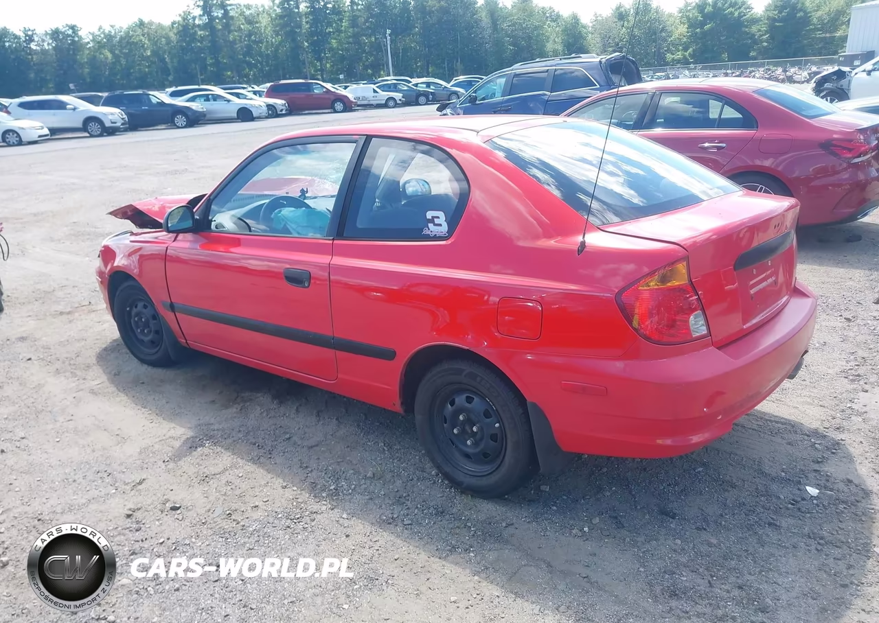 2003 Hyundai Accent VIN:KMHCF35C63U267605 - 3