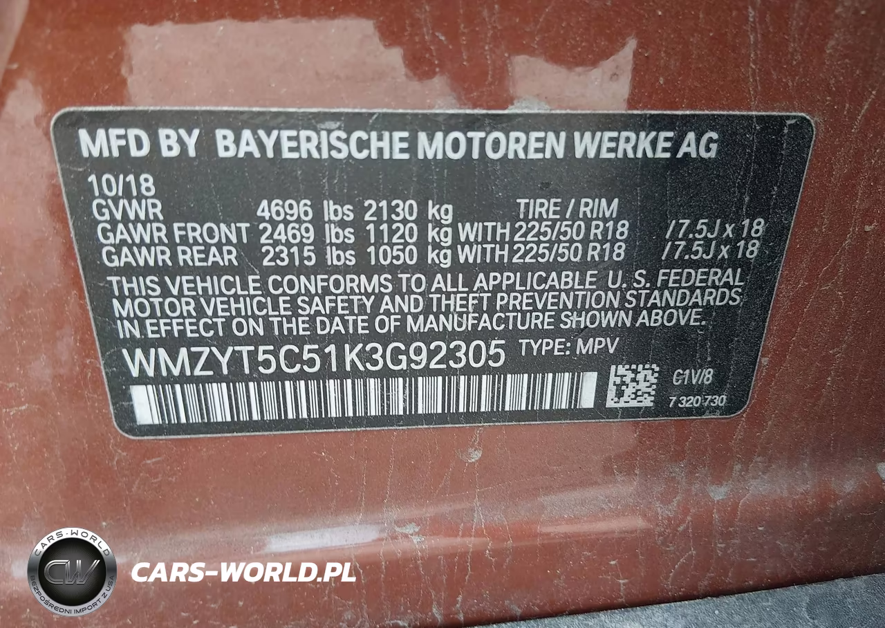2019 Mini Countryman Cooper S VIN:WMZYT5C51K3G92305 - 9