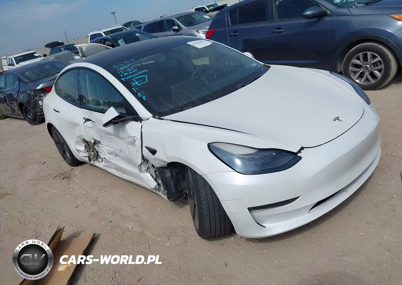 2021 Tesla Model 3 Standard Range Plus Rear-Wheel Drive VIN:5YJ3E1EA1MF866626 - 1